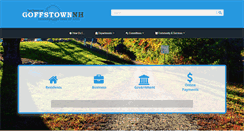 Desktop Screenshot of goffstown.com